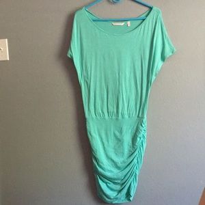 Turquoise Shirt Dress